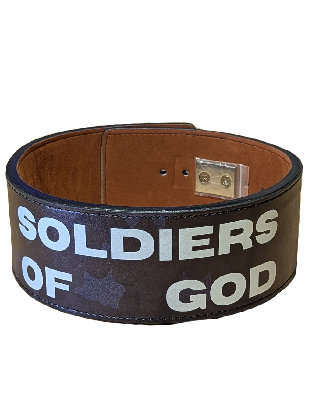 RUSH X Soldier's Dept. "BRAVO" 10mm Powerlifting Full Leather Lever Belt