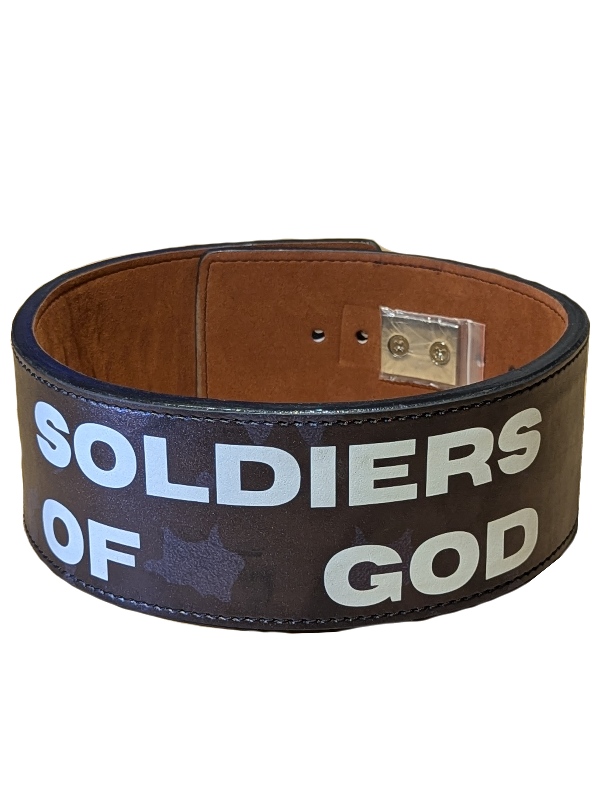 RUSH X Soldier's Dept. "BRAVO" 10mm Powerlifting Full Leather Lever Belt