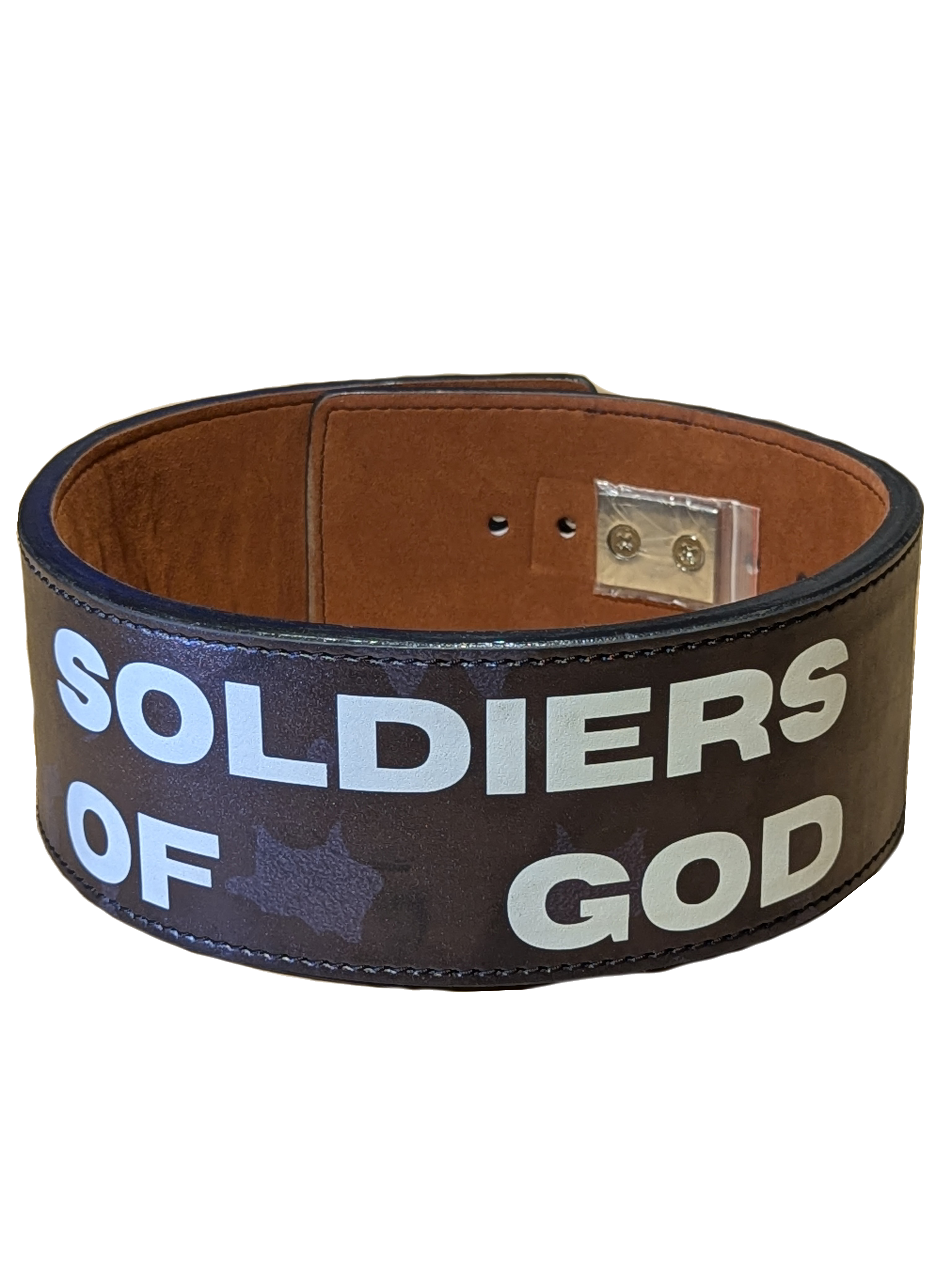 RUSH X Soldier's Dept. "BRAVO" 10mm Powerlifting Full Leather Lever Belt